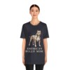 American Bully Mom Shirt, Vintage Dog Sketch Tee, Dog Mom Gift