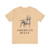 American Bully Shirt, Vintage Dog Sketch Tee, Dog Lover Gift