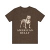 American Bully Shirt, Vintage Dog Sketch Tee, Dog Lover Gift