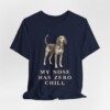 American English Coonhound Humor Shirt, Vintage Dog Sketch Tee, Dog Humor Gift