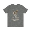 American English Coonhound Humor Shirt, Vintage Dog Sketch Tee, Dog Humor Gift
