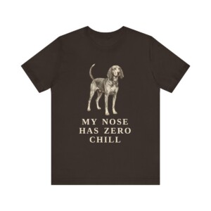 American English Coonhound Humor Shirt, Vintage Dog Sketch Tee, Dog Humor Gift