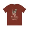 American English Coonhound Humor Shirt, Vintage Dog Sketch Tee, Dog Humor Gift