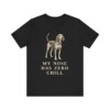 American English Coonhound Humor Shirt, Vintage Dog Sketch Tee, Dog Humor Gift