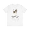 American English Coonhound Latin Shirt, Vintage Dog Sketch Tee, Dog Latin Gift