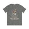 American English Coonhound Latin Shirt, Vintage Dog Sketch Tee, Dog Latin Gift