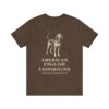American English Coonhound Latin Shirt, Vintage Dog Sketch Tee, Dog Latin Gift