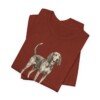 American English Coonhound Shirt, Vintage Dog Sketch Tee, Dog Lover Gift