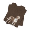 American Foxhound Dad Shirt, Vintage Dog Sketch Tee, Dog Dad Gift