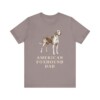 American Foxhound Dad Shirt, Vintage Dog Sketch Tee, Dog Dad Gift