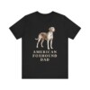 American Foxhound Dad Shirt, Vintage Dog Sketch Tee, Dog Dad Gift
