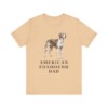 American Foxhound Dad Shirt, Vintage Dog Sketch Tee, Dog Dad Gift