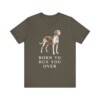American Foxhound Humor Shirt, Vintage Dog Sketch Tee, Dog Humor Gift