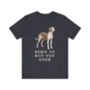 American Foxhound Humor Shirt, Vintage Dog Sketch Tee, Dog Humor Gift
