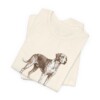 American Foxhound Humor Shirt, Vintage Dog Sketch Tee, Dog Humor Gift