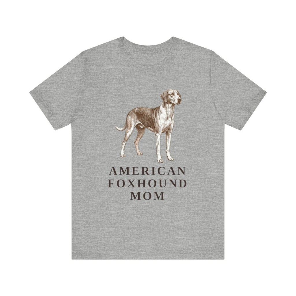 American Foxhound Mom Shirt, Vintage Dog Sketch Tee, Dog Mom Gift American Foxhound Mom Shirt, Vintage Dog Sketch Tee, Dog Mom Gift