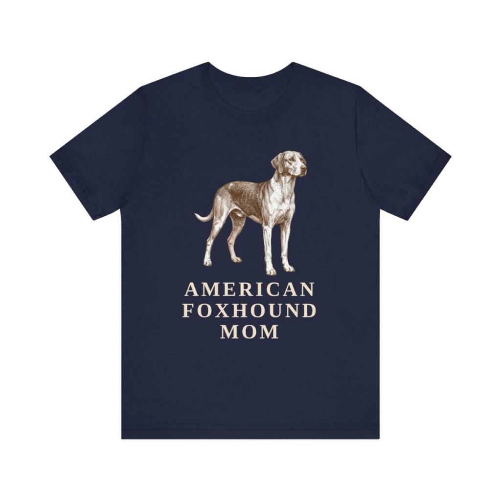 American Foxhound Mom Shirt, Vintage Dog Sketch Tee, Dog Mom Gift American Foxhound Mom Shirt, Vintage Dog Sketch Tee, Dog Mom Gift
