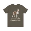 American Foxhound Shirt, Vintage Dog Sketch Tee, Dog Lover Gift