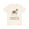American Foxhound Shirt, Vintage Dog Sketch Tee, Dog Lover Gift