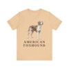 American Foxhound Shirt, Vintage Dog Sketch Tee, Dog Lover Gift