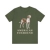 American Foxhound Shirt, Vintage Dog Sketch Tee, Dog Lover Gift