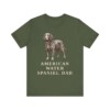 American Water Spaniel Dad Shirt, Vintage Dog Sketch Tee, Dog Dad Gift