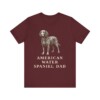 American Water Spaniel Dad Shirt, Vintage Dog Sketch Tee, Dog Dad Gift