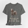 American Water Spaniel Dad Shirt, Vintage Dog Sketch Tee, Dog Dad Gift
