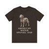 American Water Spaniel Dad Shirt, Vintage Dog Sketch Tee, Dog Dad Gift