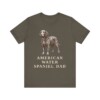 American Water Spaniel Dad Shirt, Vintage Dog Sketch Tee, Dog Dad Gift