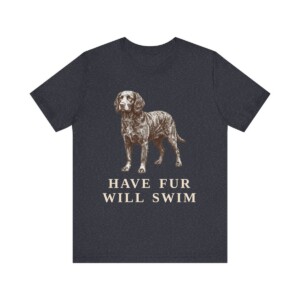 American Water Spaniel Humor Shirt, Vintage Dog Sketch Tee, Dog Humor Gift