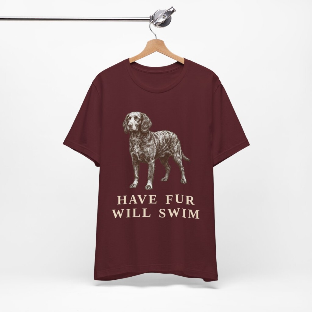 American Water Spaniel Humor Shirt, Vintage Dog Sketch Tee, Dog Humor Gift American Water Spaniel Humor Shirt, Vintage Dog Sketch Tee, Dog Humor Gift