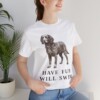American Water Spaniel Humor Shirt, Vintage Dog Sketch Tee, Dog Humor Gift American Water Spaniel Humor Shirt, Vintage Dog Sketch Tee, Dog Humor Gift