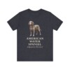 American Water Spaniel Latin Shirt, Vintage Dog Sketch Tee, Dog Latin Gift American Water Spaniel Latin Shirt, Vintage Dog Sketch Tee, Dog Latin Gift