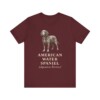 American Water Spaniel Latin Shirt, Vintage Dog Sketch Tee, Dog Latin Gift American Water Spaniel Latin Shirt, Vintage Dog Sketch Tee, Dog Latin Gift