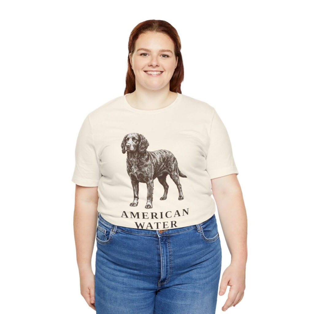 American Water Spaniel Mom Shirt, Vintage Dog Sketch Tee, Dog Mom Gift