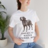 American Water Spaniel Mom Shirt, Vintage Dog Sketch Tee, Dog Mom Gift