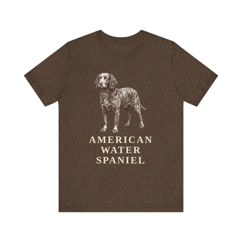 American Water Spaniel Shirt, Vintage Dog Sketch Tee, Dog Lover Gift American Water Spaniel Shirt, Vintage Dog Sketch Tee, Dog Lover Gift