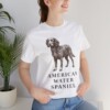 American Water Spaniel Shirt, Vintage Dog Sketch Tee, Dog Lover Gift American Water Spaniel Shirt, Vintage Dog Sketch Tee, Dog Lover Gift