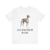 Azawakh Dad Shirt, Vintage Dog Sketch Tee, Dog Dad Gift