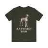 Azawakh Dad Shirt, Vintage Dog Sketch Tee, Dog Dad Gift