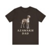 Azawakh Dad Shirt, Vintage Dog Sketch Tee, Dog Dad Gift