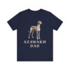 Azawakh Dad Shirt, Vintage Dog Sketch Tee, Dog Dad Gift