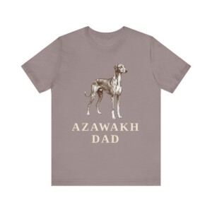 Azawakh Dad Shirt, Vintage Dog Sketch Tee, Dog Dad Gift