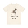 Azawakh Dad Shirt, Vintage Dog Sketch Tee, Dog Dad Gift