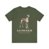 Azawakh Latin Shirt, Vintage Dog Sketch Tee, Dog Latin Gift