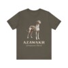 Azawakh Latin Shirt, Vintage Dog Sketch Tee, Dog Latin Gift