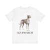 Azawakh Shirt, Vintage Dog Sketch Tee, Dog Lover Gift