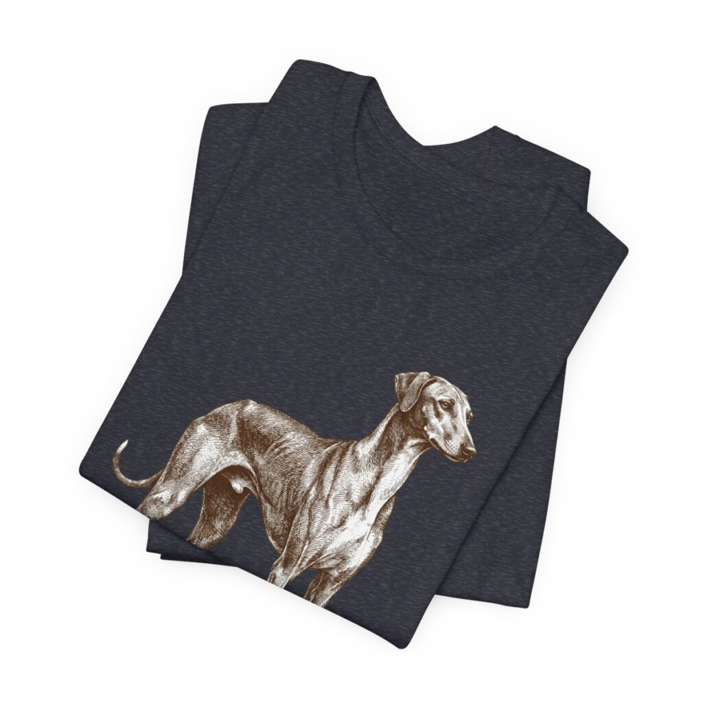 Azawakh Shirt, Vintage Dog Sketch Tee, Dog Lover Gift