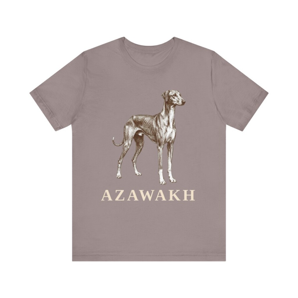 Azawakh Shirt, Vintage Dog Sketch Tee, Dog Lover Gift